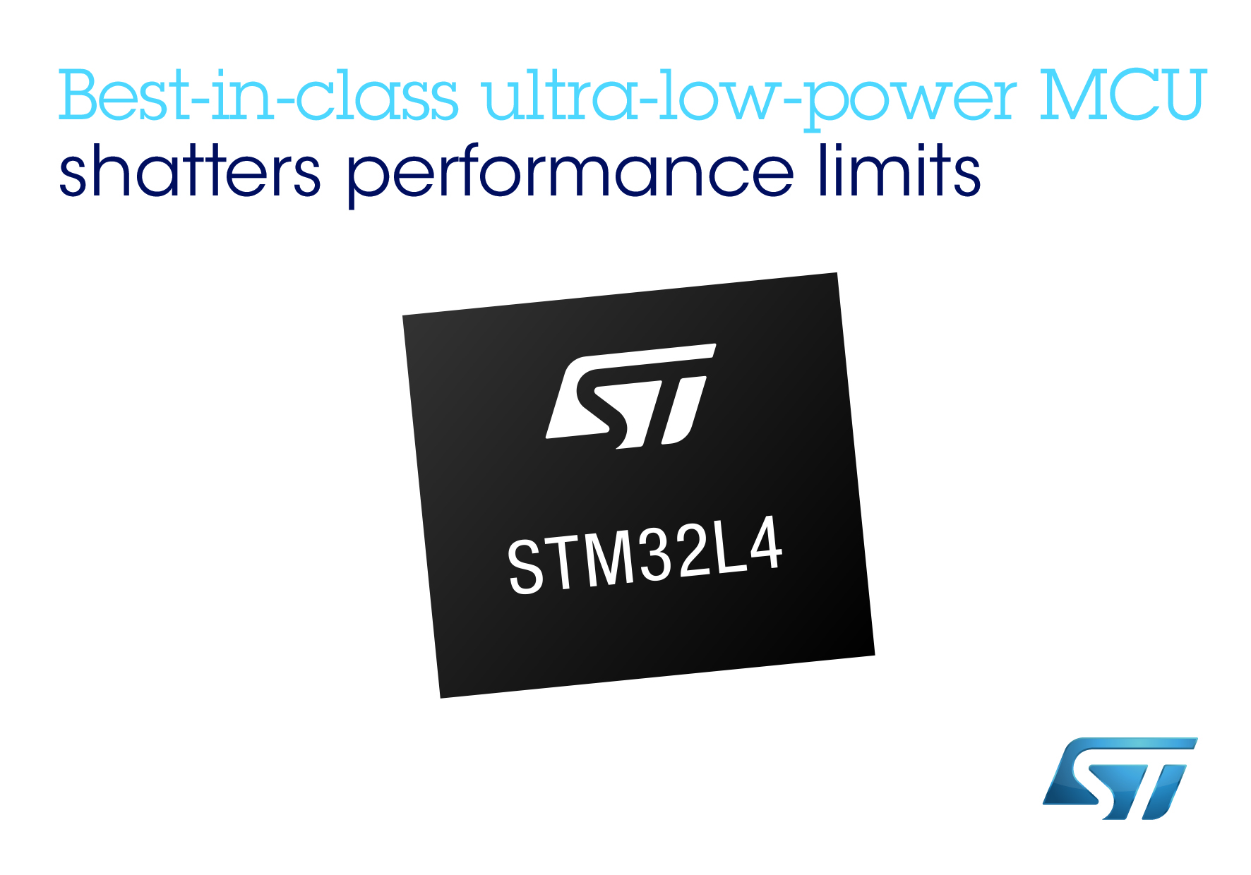 STMicro's STM32L4 microcontrollers overcome performance limitations for ultra-low-power apps